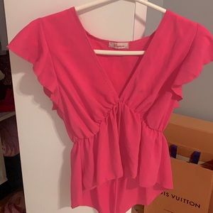 Pink top